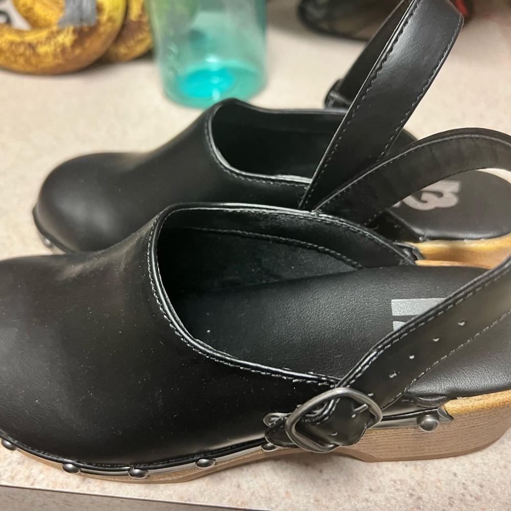Black Dutch shoes